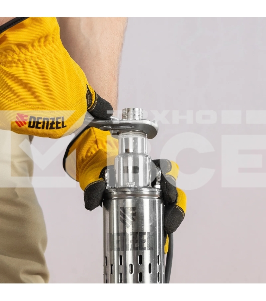 Скважинный насос Denzel DWS-3-75 винтовой, диаметр 3', 500 Вт, 1600 л/ч, напор 75 м