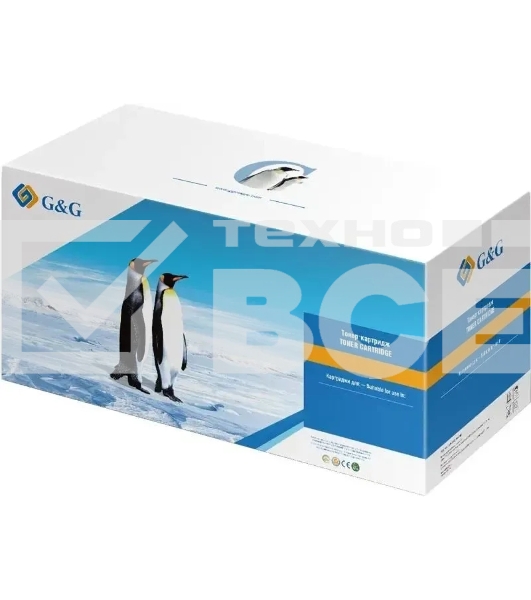 Картридж лазерный G&G GG-W1106XXL W1106A черный (5000стр.) для HP Laser 107a/107r/107w/135a MFP/135r MFP/135w MFP/137fnw MFP