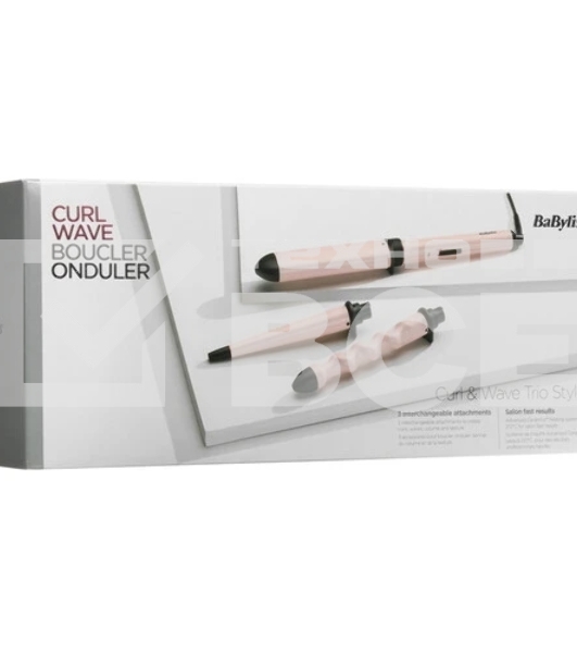 Щипцы для завивки волос BaByliss MS750E розовый/черный, 25/32/24-30 мм, 210 °C, 2 режима