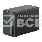 СХД настольное исполнение Synology 2BAY NO HDD DS225+, фото6