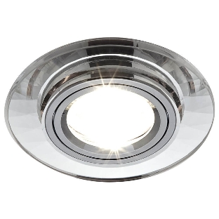 Встраиваемый точечный светильник Ambrella Light 8160 CL хром MR16 D95 mm