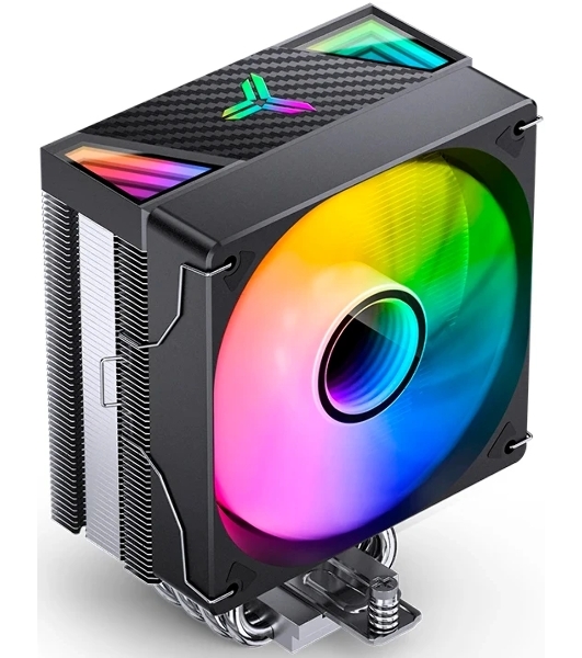 Кулер для процессора Jonsbo CR-1000 V3 PRO ARGB Black, 120 мм, алюминий/медь, 800-1800 об/мин, 17.4-33.2 дБ, 4-pin PWM, 230 Вт, высота 157 мм, ARGB