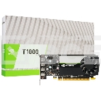 Видеокарта NVIDIA Quadro T1000 4G - BOX, brand new original with individual package, - include ATX and LT brackets (900-5G172-2550-000) (023076) {8}, фото 1