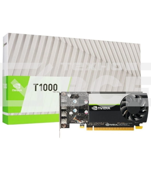 Видеокарта NVIDIA Quadro T1000 4G - BOX, brand new original with individual package, - include ATX and LT brackets (900-5G172-2550-000) (023076) {8}