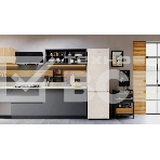 Холодильник Hotpoint HT 4200 AB мраморный двухкамерный 247/78л морозилка снизу, No Frost, фото7