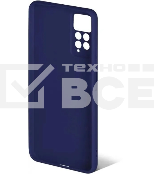Чехол (клип-кейс) DF xiCase-62 для Xiaomi Redmi Note 11 Pro/11 Pro 5G синий