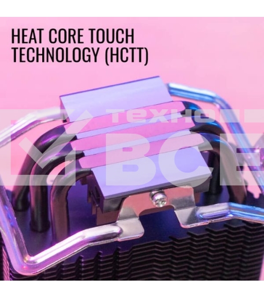 Кулер для процессора AeroCool / Formula Rave 3 ARGB черный, 120 мм, алюминий/медь, 1800 об/мин, 27 дБ, 4 pin, 125 Вт, 135 мм