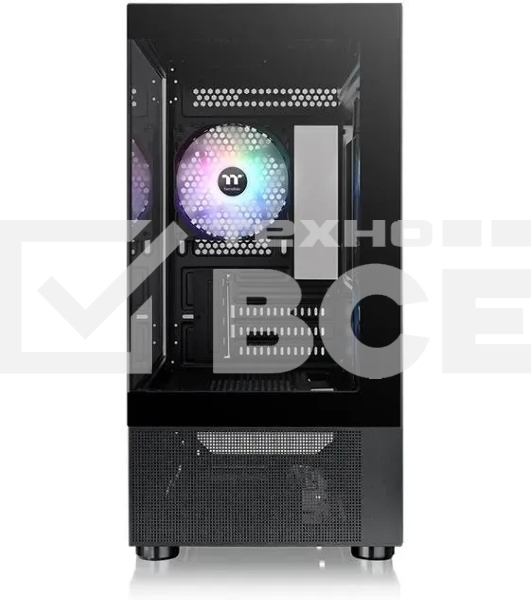 Компьютерный корпус Thermaltake View 170 TG ARGB черный без БП mATX 4x120mm 2x140mm 1x200mm 2xUSB3.0 audio bott PSU