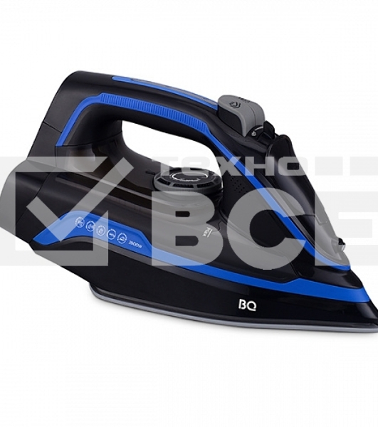 Беспроводной утюг BQ SIC1002 Black-Blue