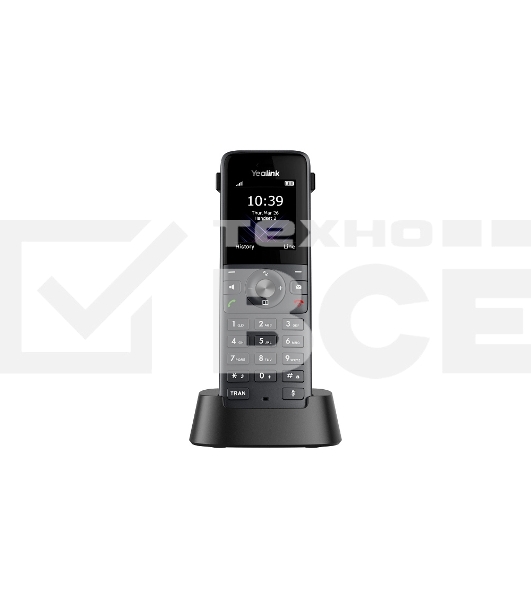 Телефон DECT-трубка Yealink W74H черный