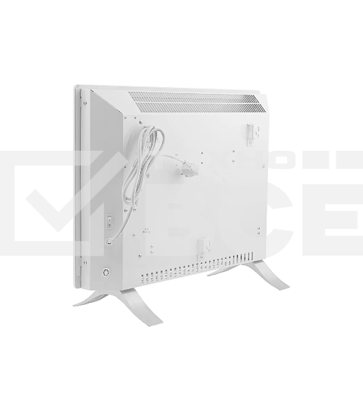 Конвектор Denzel OptiPrime-1500 белый, 1500 Вт, 20 м2, термостат, дисплей, WiFi