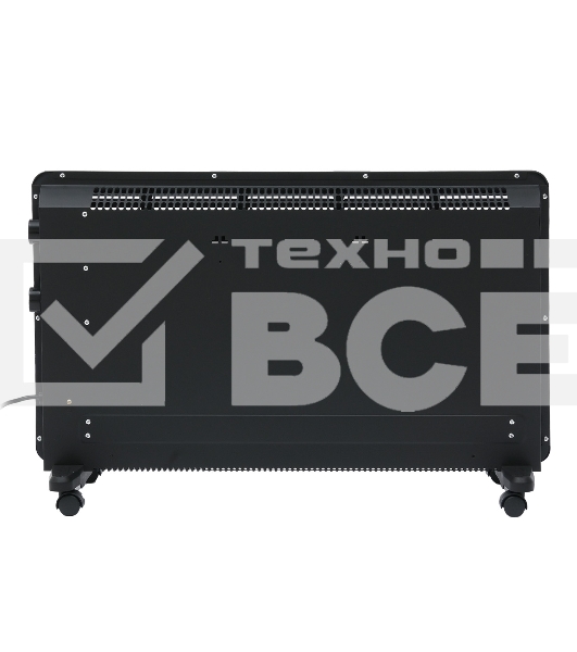 Конвектор Oasis KM-20B черный, 2000 Вт, 25 м2, термостат