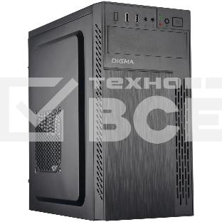 Компьютерный корпус Digma DCC-MN301 черный без БП mATX 1x80mm 2x120mm 1xUSB2.0 1xUSB3.0 audio