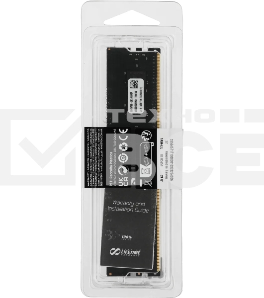 Оперативная память Kingston Fury Renegade Pro, DDR5, 16GB (1x16GB), 4800MHz, CL36, ECC, RDIMM