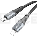 Кабель Hoco X92 Honest PD USB Type-C (m)-Lightning (m) 3м черный коробка, фото3