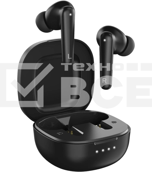 Наушники TWS Genius HS-M910BT черный, внутриканальные, Bluetooth 5.3, шумоподавление, до 4 ч