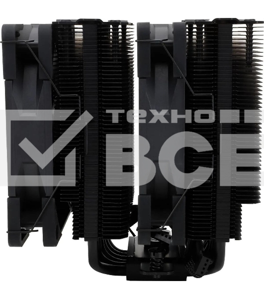 Устройство охлаждения(кулер) Thermalright Peerless Assassin 120 Soc-AM5/AM4/1151/1200/1700 черный 4-pin 25.6dB Al+Cu 750gr Ret (PA120-BLACK)