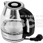 Чайник Centek CT-0018, 1.2л, 1600Вт, стекло, серебристый, фото5