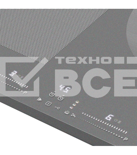 Индукционная варочная панель Maunfeld CVI804SFLGR Inverter серый