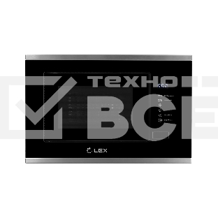 Микроволновая печь встраиваемая LEX Bimo 20.01 INOX нержавеющая сталь, 20 л, 700 Вт, переключатели - сенсор