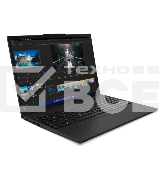 Ноутбук Lenovo ThinkPad T16 G3 черный Core Ultra 5 125U 16Gb SSD1Tb Intel Graphics 16