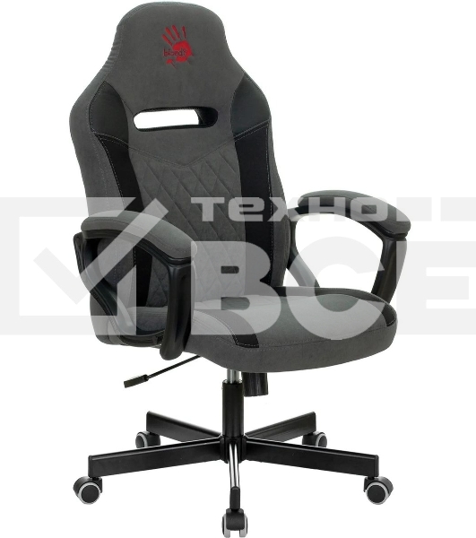 Кресло игровое A4Tech Bloody GC-110, серый, крестовина пластик