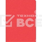 Папка-уголок Silwerhof Eco тисненый A4 пластик 0.12мм красный, фото 1
