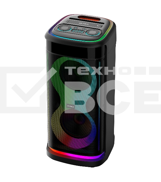 Минисистема Supra SMB-999 черный 150Вт FM USB BT SD