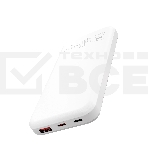 Портативный аккумулятор MORE CHOICE (4620202552747) PB29-10 10000mAh 1USB+2Type-C 3.0A 22.5W+PD20W+QC3.0, белый, фото4