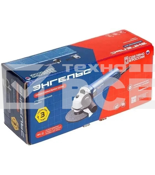 Угловая шлифовальная машина Энгельс УШМ 850-125 850Вт 12000об/мин рез.шпин.:M14 d=125мм (0.701.020.012)