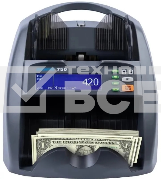 Счетчик банкнот Dors 750 RUS3 мультивалютный SYS-052632