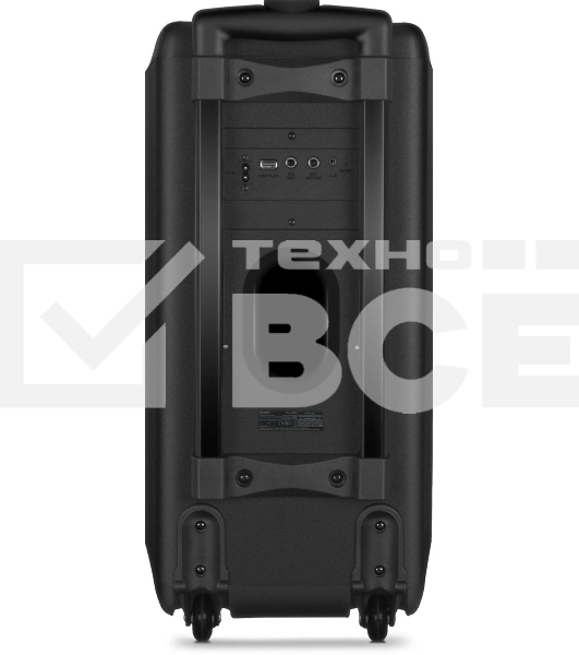 Колонка портативная Sven АС PS-1000 черный 160W 1.0 BT/3.5Jack 8000mAh (SV-022686)