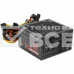 Блок питания Aerocool/Formula VX PLUS 800 RGb, 800Вт, 120мм, черный