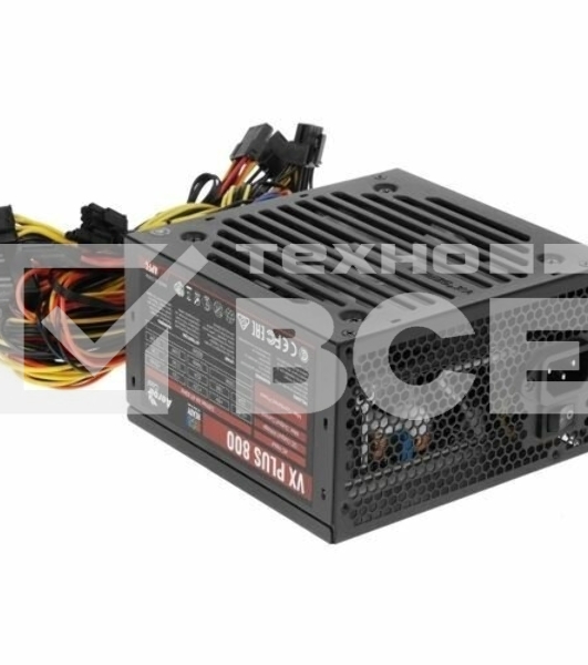 Блок питания Aerocool/Formula VX PLUS 800 RGb, 800Вт, 120мм, черный