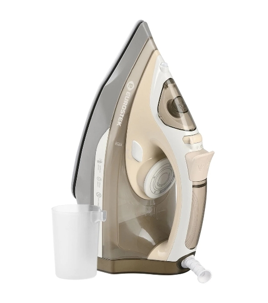 Утюг Eurostek EEI-2607 бежевый/белый, 2600 Вт, 45 гр/мин, 140 г/мин, 350 мл