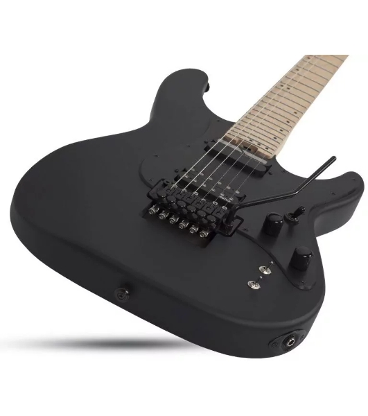 Электрогитара SCHECTER SUN VALLEY SS-FR-S SBK электрогитара 6-струнная, Satin Black (SBK)