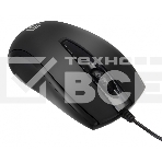 Мышь проводная Oklick 325M черный, 1000 dpi, USB, кнопки - 3, фото3
