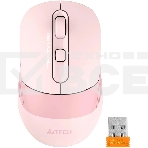 Мышь беспроводная A4Tech Fstyler FB10CS розовый, 2000 dpi, радиоканал, Bluetooth, USB, кнопки - 4, фото11