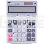 Калькулятор настольный Deli Core E1507 светло-серый 12-разр., фото 1