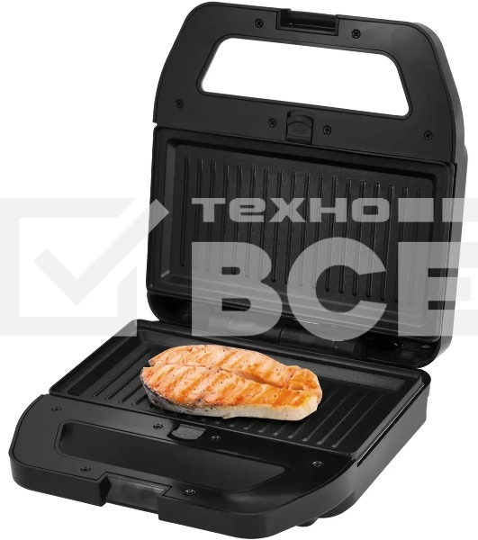 Вафельница Vitek VT-2626 850Вт черный/серебристый