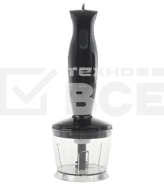 Блендер погружной Bosch MSM2620B черный