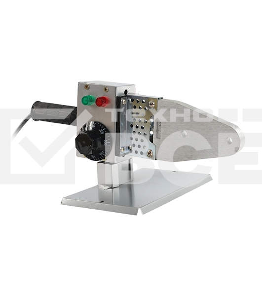 Аппарат для сварки пластиковых труб ПОБЕДА, ПТ-1800, 2000 Вт., 6 насадок, стойка, отвертка, кейс металл.