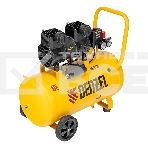 Компрессор безмасляный малошумный Denzel DLP-1500/50, 1,5 кВт, 50 л, 2850 об/мин, 250 л/мин, фото 1