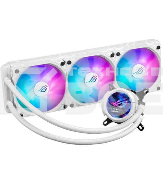 Жидкостная система охлаждения ASUS ROG STRIX LC III 360 ARGb LCD WHT