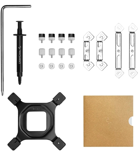 Кулер для процессора DEEPCOOL AK620 G2 WH LGA1851/1700/1200/115X/AM5/AM4 (8шт/кор, TDP 260W, PWM, DUAL Fan 120мм, 6 тепл. трубок, Copper Base, Wood-grain top cover, белый) RET (R-AK620G2-WHNNMN-GJD)