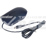 Мышь проводная Lenovo 540 синий, 2400 dpi, USB-C, кнопки - 4, фото4