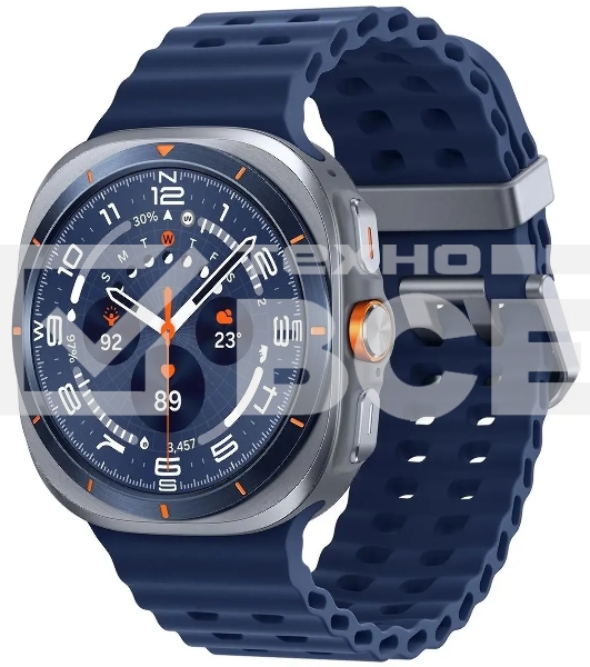 Смарт-часы Samsung Galaxy Watch Ultra LTE 47мм 1.5' AMOLED корп.серый рем.синий (SM-L705FZB1CAU)