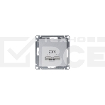 Механизм розетки USB AtlasDesign 5В 1порт х 2.1А 2порта х 1.05А жемчуг SchE ATN000433, фото3