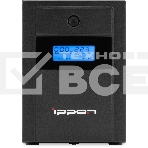 Источник бесперебойного питания Ippon Back Basic 1200 LCD Euro 720Вт 1200ВА черный, фото7