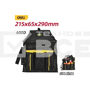 Поясная сумка монтажника Deli DLP08